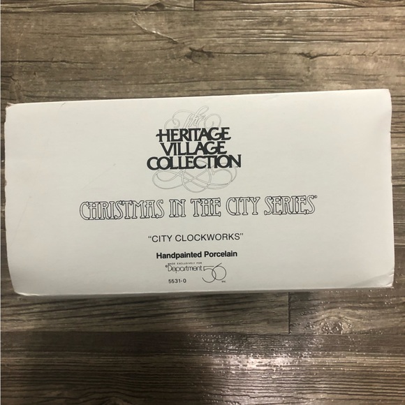 🎄Department 56🎄Heritage Village Collection “City Clockworks “ - Picture 3 of 8